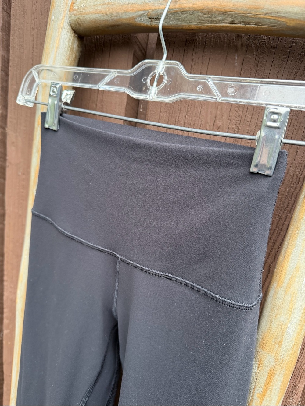 Lululemon Align High-Rise Nulu Yoga Leggings Black Size 2 - Picture 2 of 4